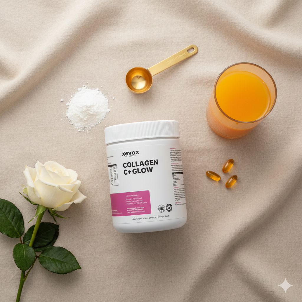 Collagen C+ Glow - Hydrolysed Marine Collagen Powder