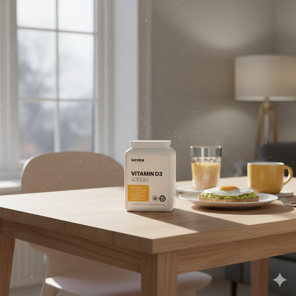 Vitamin D3 4000IU (100μg) - High Potency