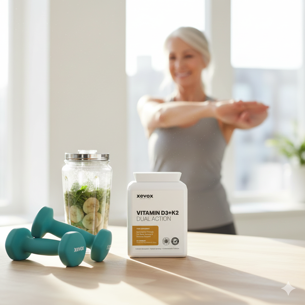Vitamin D3+K2 Dual Action - 75µg D3 + 100µg K2