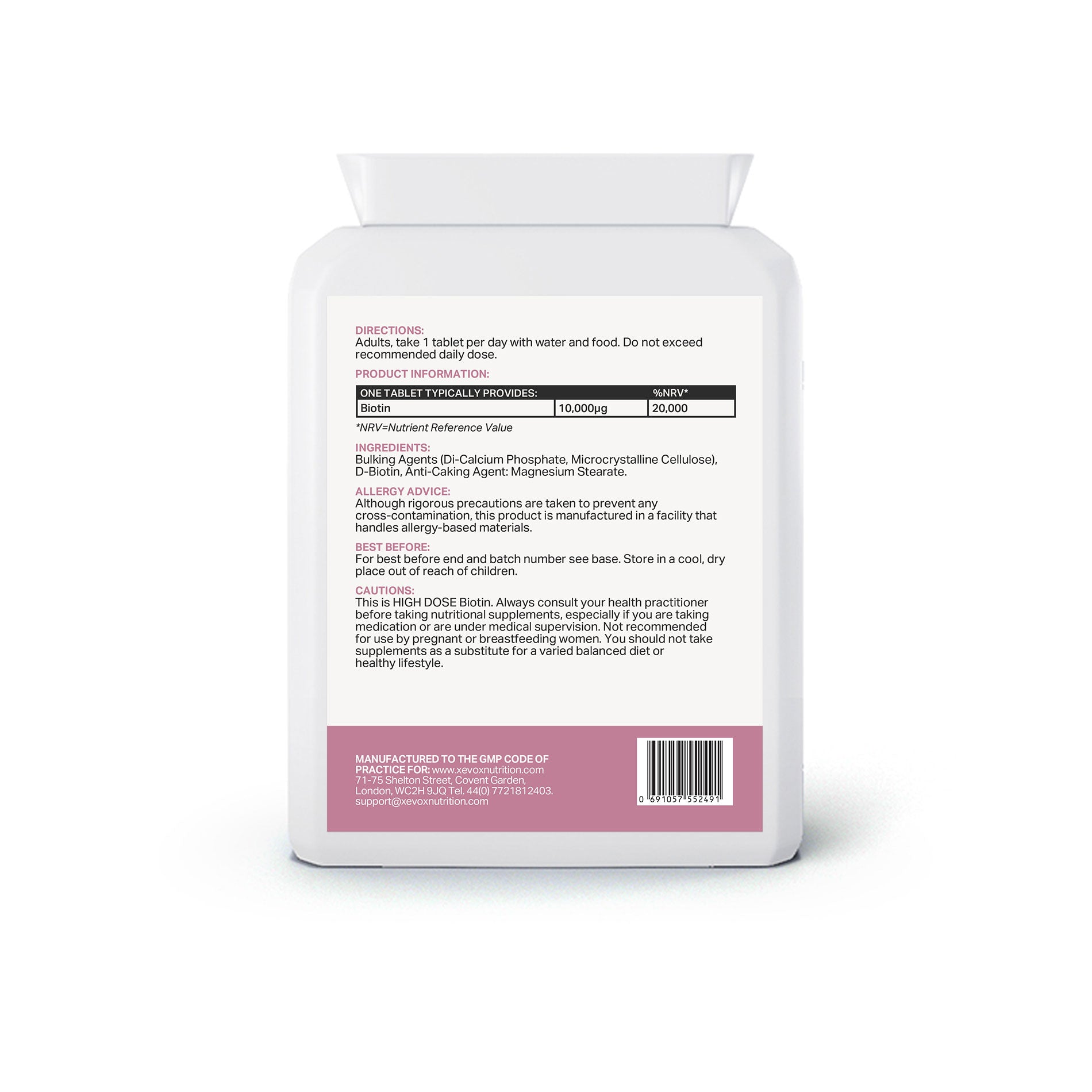 Biotin+ Radiance - High Potency 10,000µg