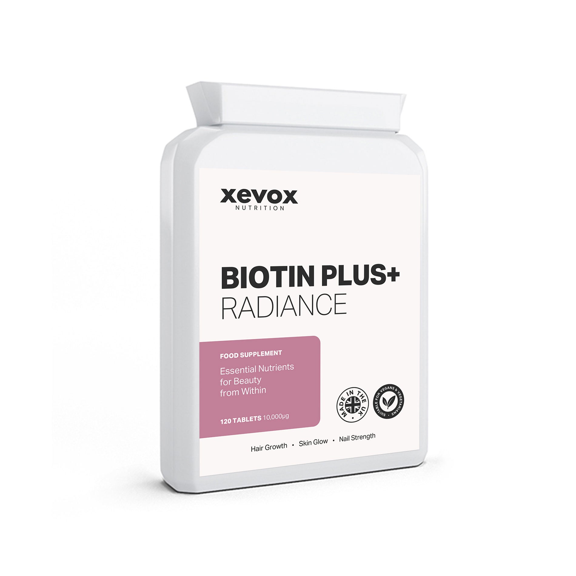 Biotin+ Radiance - High Potency 10,000µg