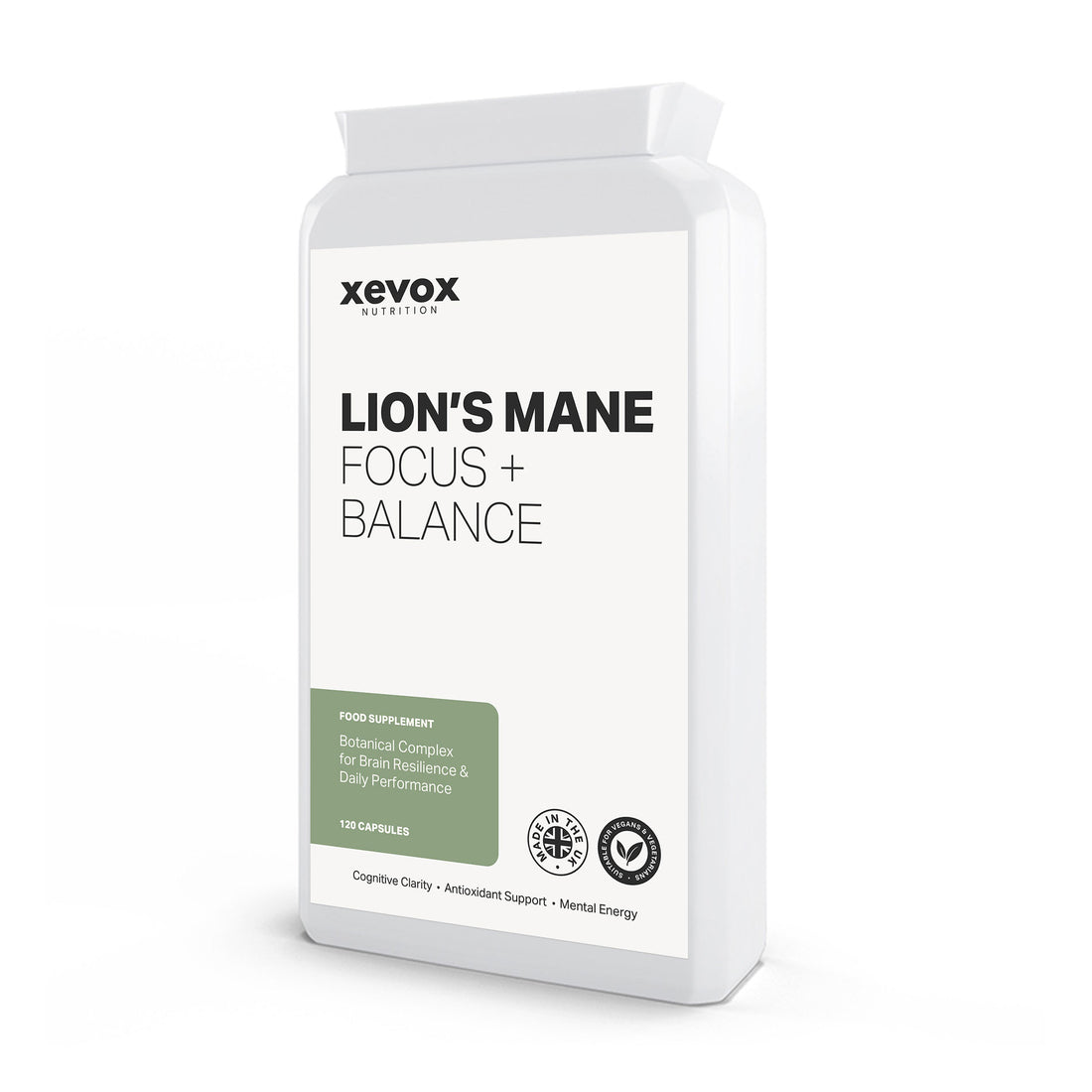 Lion's Mane Focus + Balance - Mushroom Extract Complex