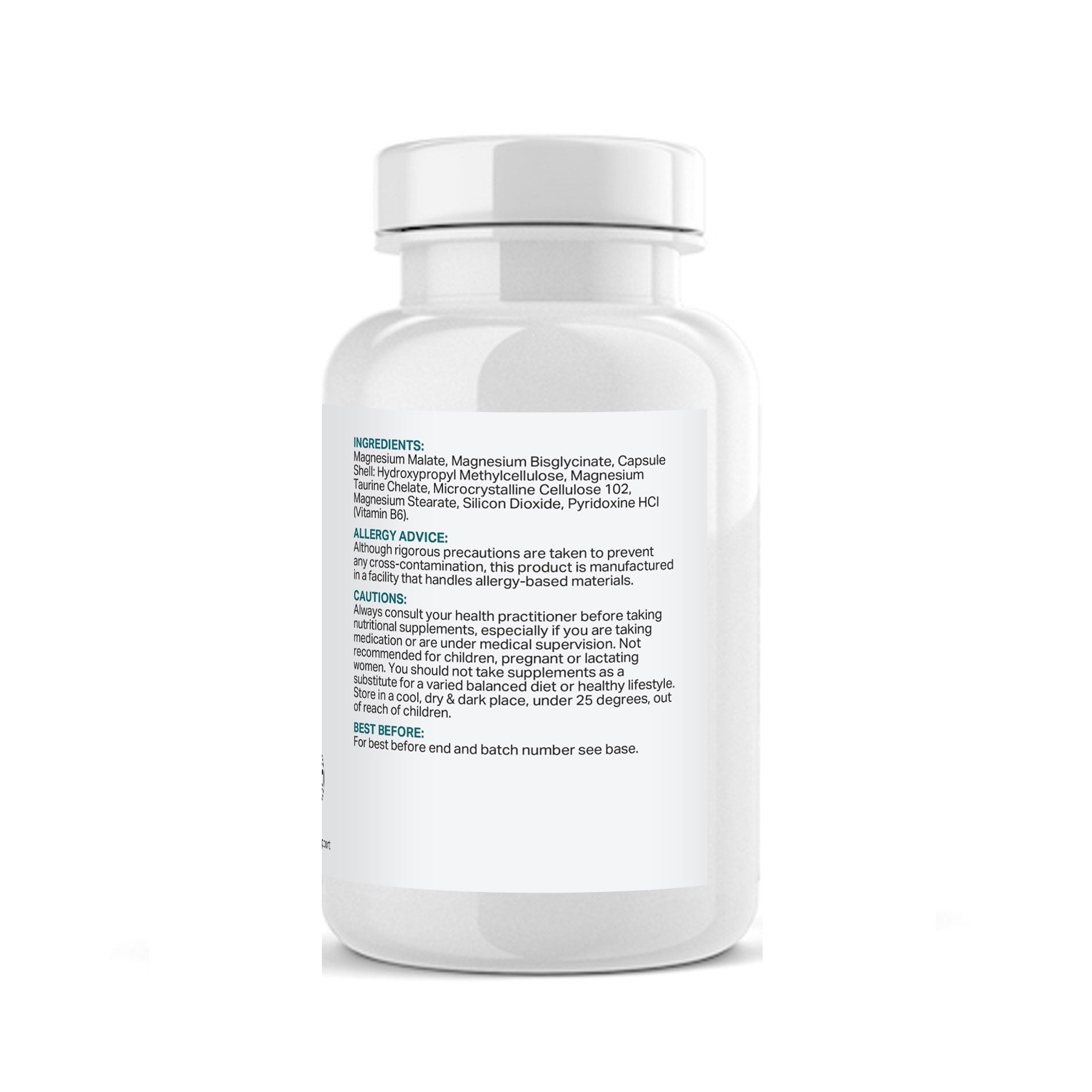 Magnesium Tri-Chelate Complex - 375mg